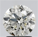 Diamante Natural 1.30 quilates, Redondo , Color N, claridad SI2 y certificado GIA
