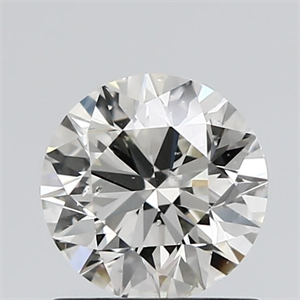Foto Diamante Natural 1.00 quilates, Redondo , Color K, claridad SI1 y certificado GIA de