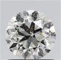 Diamante Natural 1.00 quilates, Redondo , Color K, claridad I1 y certificado GIA