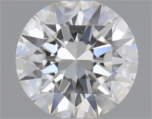Picture of Natural Diamond 0.41 Carats, Round with Excellent Cut, I Color, VS1 Clarity and Certified by GIA