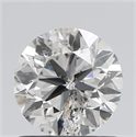 Diamante Natural 1.00 quilates, Redondo , Color H, claridad I1 y certificado GIA