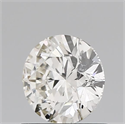 Diamante Natural 0.80 quilates, Redondo , Color J, claridad SI1 y certificado IGI