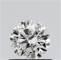 Diamante Natural 0.55 quilates, Redondo , Color J, claridad SI1 y certificado GIA
