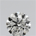 Diamante Natural 0.53 quilates, Redondo , Color K, claridad VS1 y certificado GIA