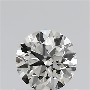 Foto Diamante Natural 0.53 quilates, Redondo , Color K, claridad VS1 y certificado GIA de