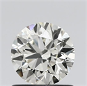 Natural Diamond 0.72 Carats, Round with Excellent Cut, M Color, VVS1 Clarity and Certified by GIA