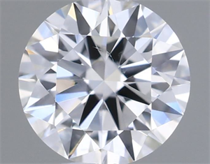 Picture of Natural Diamond 0.40 Carats, Round with Excellent Cut, G Color, SI1 Clarity and Certified by GIA