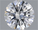 Diamante Natural 0.40 quilates, Redondo , Color G, claridad VVS1 y certificado GIA