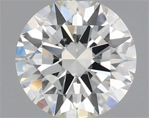 Picture of Natural Diamond 0.80 Carats, Round with Excellent Cut, J Color, VS1 Clarity and Certified by IGI