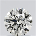 Diamante Natural 1.00 quilates, Redondo , Color M, claridad SI1 y certificado GIA