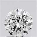 Natural Diamond 1.00 Carats, Round with Excellent Cut, G Color, I1 Clarity and Certified by GIA