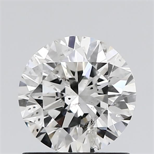 Picture of Natural Diamond 1.00 Carats, Round with Excellent Cut, G Color, I1 Clarity and Certified by GIA