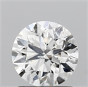 Natural Diamond 1.03 Carats, Round with Excellent Cut, H Color, SI2 Clarity and Certified by GIA