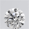 Natural Diamond 1.00 Carats, Round with Excellent Cut, G Color, I1 Clarity and Certified by GIA