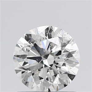 Picture of Natural Diamond 1.00 Carats, Round with Excellent Cut, G Color, I1 Clarity and Certified by GIA