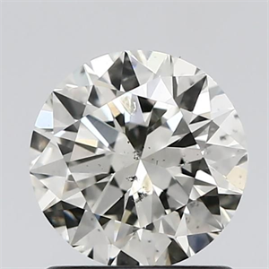 Foto Diamante Natural 1.01 quilates, Redondo , Color K, claridad SI1 y certificado GIA de