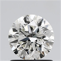 Natural Diamond 0.80 Carats, Round with Excellent Cut, J Color, VVS2 Clarity and Certified by GIA