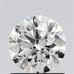 Foto Diamante Natural 1.00 quilates, Redondo , Color J, claridad SI1 y certificado GIA de