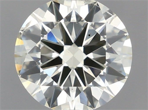 Picture of Natural Diamond 0.70 Carats, Round with Excellent Cut, J Color, SI2 Clarity and Certified by IGI