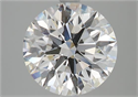 Natural Diamond 3.05 Carats, Round with Excellent Cut, E Color, VVS2 Clarity and Certified by GIA
