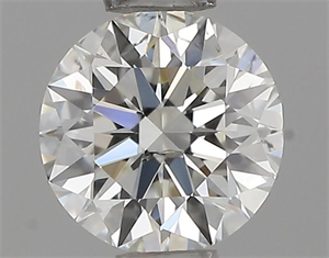 Foto Diamante Natural 0.50 quilates, Redondo , Color J, claridad SI2 y certificado GIA de