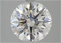 Natural Diamond 2.29 Carats, Round with Excellent Cut, G Color, IF Clarity and Certified by GIA