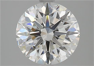Picture of Natural Diamond 2.29 Carats, Round with Excellent Cut, G Color, IF Clarity and Certified by GIA