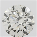 Natural Diamond 0.71 Carats, Round with Very Good Cut, L Color, VS2 Clarity and Certified by IGI