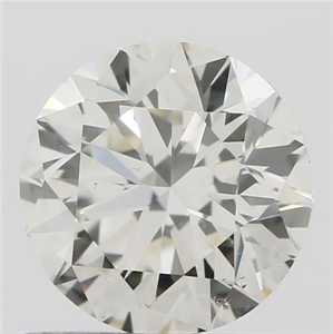 Picture of Natural Diamond 0.71 Carats, Round with Very Good Cut, L Color, VS2 Clarity and Certified by IGI