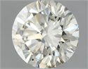 Natural Diamond 1.50 Carats, Round with Excellent Cut, L Color, SI2 Clarity and Certified by IGI