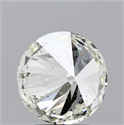 Natural Diamond 3.30 Carats, Round with Excellent Cut, J Color, SI1 Clarity and Certified by IGI