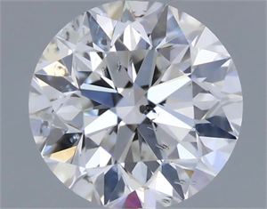 Picture of Natural Diamond 0.40 Carats, Round with Very Good Cut, E Color, SI1 Clarity and Certified by IGI