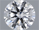Natural Diamond 0.40 Carats, Round with Excellent Cut, G Color, SI2 Clarity and Certified by GIA