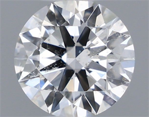 Picture of Natural Diamond 0.40 Carats, Round with Excellent Cut, G Color, SI2 Clarity and Certified by GIA