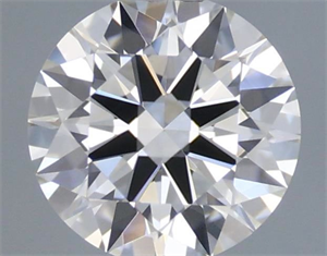 Picture of Natural Diamond 0.41 Carats, Round with Excellent Cut, G Color, IF Clarity and Certified by GIA