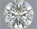 Natural Diamond 0.72 Carats, Round with Excellent Cut, M Color, VS2 Clarity and Certified by GIA