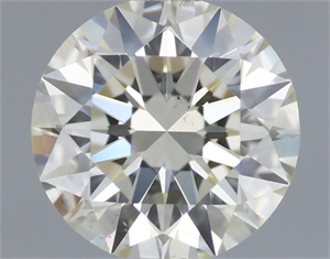 Picture of Natural Diamond 0.72 Carats, Round with Excellent Cut, M Color, VS2 Clarity and Certified by GIA