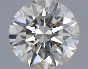 Picture of Natural Diamond 0.40 Carats, Round with Excellent Cut, M Color, VVS2 Clarity and Certified by GIA