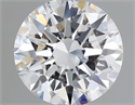 Natural Diamond 0.45 Carats, Round with Excellent Cut, E Color, VVS2 Clarity and Certified by GIA