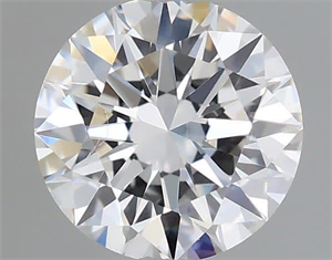 Picture of Natural Diamond 0.45 Carats, Round with Excellent Cut, E Color, VVS2 Clarity and Certified by GIA