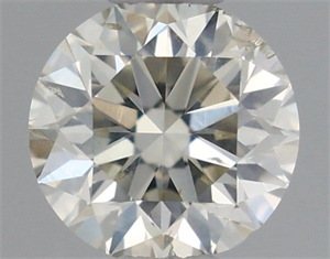 Foto Diamante Natural 0.40 quilates, Redondo , Color K, claridad SI2 y certificado IGI de