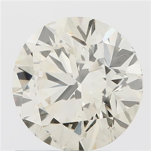 Picture of Natural Diamond 0.71 Carats, Round with Excellent Cut, M Color, VS2 Clarity and Certified by IGI