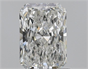 Diamante Natural 1.00 quilates, Radiante , Color H, claridad SI1 y certificado GIA