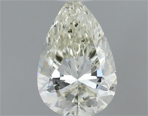 Foto Diamante Natural 0.45 quilates, De pera , Color K, claridad SI1 y certificado IGI de