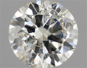 Picture of Natural Diamond 0.47 Carats, Round with Excellent Cut, J Color, I1 Clarity and Certified by IGI