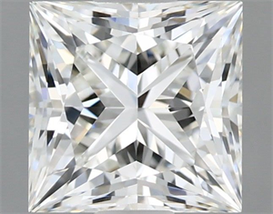 Foto Diamante Natural 1.51 quilates, Princesa , Color G, claridad IF y certificado IGI de