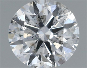 Picture of Natural Diamond 0.47 Carats, Round with Very Good Cut, G Color, I1 Clarity and Certified by IGI