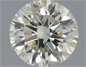 Natural Diamond 0.70 Carats, Round with Excellent Cut, L Color, VS2 Clarity and Certified by IGI