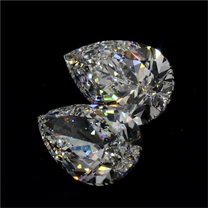 Picture of Natural Diamond 2.50 Carats, Pear with  Cut, G Color, VS1 Clarity and Certified by GIA