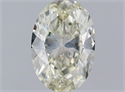 Natural Diamond 0.51 Carats, Oval with  Cut, L Color, SI2 Clarity and Certified by IGI